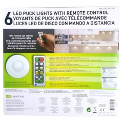 Bộ đèn Capstone 6 LED Wireless Puck Lights with Remote Control