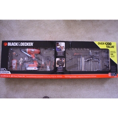 Bộ dụng cụ sửa chữa chuyên nghiệp Black & Decker LD120PK Project Tool Kit 133 Piece 20 Volt