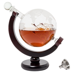 Bình đựng rượu hình địa cầu BarMe Globe Whiskey Decanter 850 ml