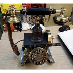 Điện thoại bàn kiểu dáng cổ Paramount 1892 The Eiffel Tower Antique Phone Pushbutton Old Phone