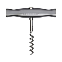 Bộ mở rượu vang Le Creuset Antique Chrome Traditional Corkscrew