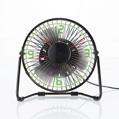 Quạt Brookstone Clock Fan with Floating LED Time Display