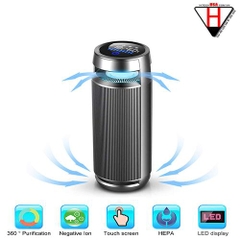 Máy lọc mùi thuốc lá, ẩm mốc, mùi hôi xe hơi, Car Ionizer Air Purifier