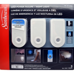 Bộ đèn ngủ thông minh Sunbeam LED Power Failure/Night Light set 3