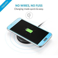 Đế sạc không dây Anker PowerPort Qi Slim Wireless Charging Pad A2511