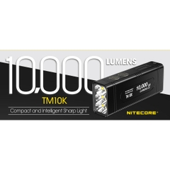 Đèn pin siêu sáng Nitecore TM10K - 10.000 lumens