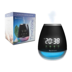 Bình phun sương khuếch tán tinh dầu SpaRoom Time Zone Digital Alarm Clock Diffuser