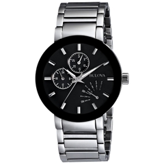 Đồng hồ nam Bulova Men's 96C105 Black Dial Bracelet Watch