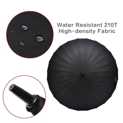 Ô cầm tay sang trọng EasyJoy Waterproof Stick Umbrella with 24 Fiberglass Ribs