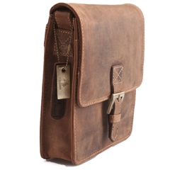 Túi xách cao cấp Visconti Hunter Roca Messenger Oil Tan Bags