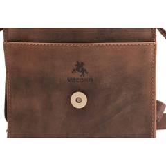 Túi xách cao cấp Visconti Hunter Roca Messenger Oil Tan Bags