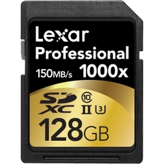 Thẻ nhớ máy ảnh cao cấp Lexar Pro 1000x 128GB SDXC UHS-II