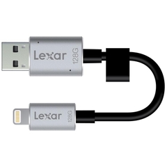 USB cho iPhone, iPad - Lexar JumpDrive C20i OTG for Iphone Ipad 128GB