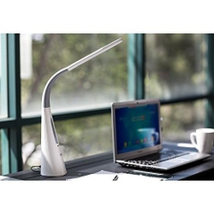 Đèn led để bàn tích hợp quạt không cánh UltraBrite LED Desk Lamp with Bladeless Fan