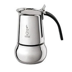 Bình pha cà phê kiểu Ý: Bialetti 06812 Kitty Coffee Maker, Stainless Steel, 4 Cup