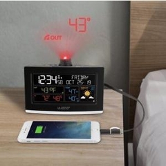 Đồng hồ  để bàn La Crosse C82929 WiFi Projection Alarm Clock with AccuWeather