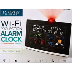 Đồng hồ  để bàn La Crosse C82929 WiFi Projection Alarm Clock with AccuWeather