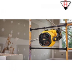 Quạt công trường sử dung pin dewalt corded/cordless jobsite fan