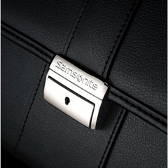 Túi xách cao cấp Samsonite Leather Flapover Business Case Black
