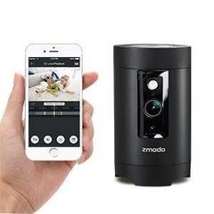 Zmodo pivot 1080p 360 ° Camera 360* tích hợp Loa kết nối với Smartphone