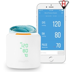 Máy đo huyết áp thông minh đeo tay thông minh iHealth Sense hoàn toàn tự động cho iOS