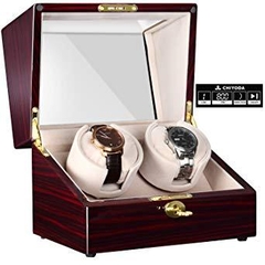 Hộp đựng đồng hồ tự động 2 cơ CHIYODA Dual Watch Winder