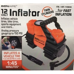 Máy bơm lốp ô tô Bonaire 12 Volt Car Inflator - cắm điện cổng châm thuốc