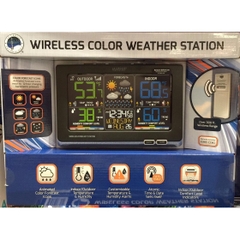 Đồng hồ treo tường, để bàn La Crosse C87214 Wireless Color Weather Station