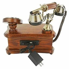 Điện thoại bàn kiêm loa bluetooth dáng cổ điển 2-in-1 Retro Vintage Style Home