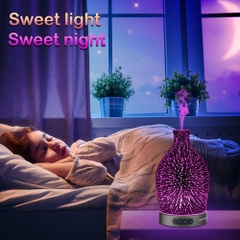 Bình phun sương khuếch tán tinh dầu SzTrokia Essential Oil Diffuser, 3D Effect