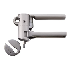 Bộ mở rượu vang cao cấp, chuyên nghiệp Le Creuset Antique Chrome Advanced Lever Corkscrew