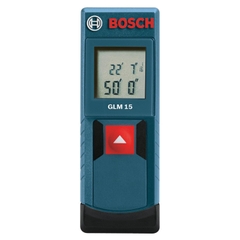 Thước đo khoảng cách bằng tia laze Bosch GLM 15 Compact Laser Measure