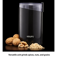 Máy xay cà phê, ngũ cốc mini KRUPS F203 Electric Coffee and Spice Grinder