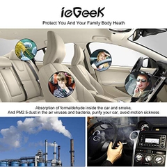 Thiết bị lọc không khí trên xe Oto ieGeek Car Air Purifier