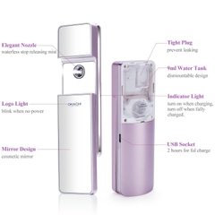 Máy xông hơi dưỡng da mặt mini OKACHI GLIYA Nano Mist Sprayer OG-1882