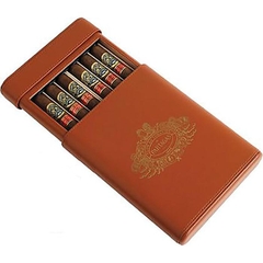 Bao da đựng cigar Partagas Leather Decadas Special Travel - 6 điếu