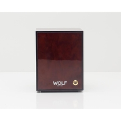 Hộp đựng đồng hồ cơ cao cấp, 1 chiếc Wolf Designs Medirian Single Winder 453810, Burlwood