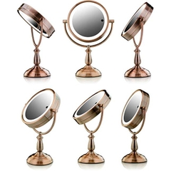 Gương trang điểm 2 mặt có đèn Ovente Lighted Makeup Mirror