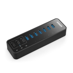 Bộ hub Anker 7 port USB 3.0 + 3 port IQ Charge A7515