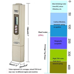 Bút đo nhiệt độ và độ tinh khiết nước - Digital TDS Meter