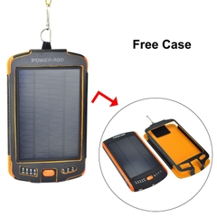 Pin sạc dự phòng năng lượng mặt trời cho Laptop, điện thoại, máy tính bảng PowerAdd Apollo Pro Solar Panel 23000 mAh