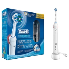Bộ bàn chải đánh răng tự động Oral-B Pro 2000 Crossaction Electric