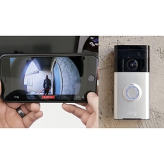 Chuông cửa thông minh kèm camera không dây Ring Wi-Fi Video Doorbell