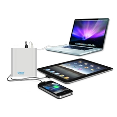Pin dự phòng cho laptop, tablet, smartphone: Lizone Extra Pro 26000mAh Multi Function Battery