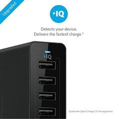 Bộ sạc 10 cổng USB thông minh: Anker PowerPort10 10 port Desktop Charger IQ