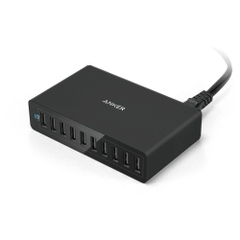 Bộ sạc 10 cổng USB thông minh: Anker PowerPort10 10 port Desktop Charger IQ