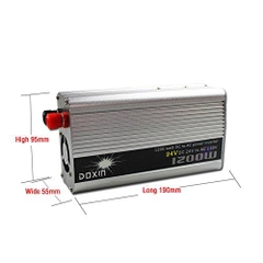 Thiết bị chuyển điện trên ô tô Doxin Automate Car 1200W 12V to 220V Power Inverter