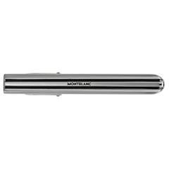 Kẹp cà vạt MontBlanc Tie Bar, Meisterstuck Steel with Black Laquer Inlay 107592