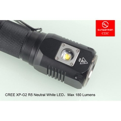 Đèn pin mini siêu sáng Sunwayman C22C Dual-light Night Traveler 1000 Lumens