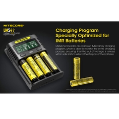 NITECORE UMS4 Intelligent USB Four Slot Quick Battery Charger